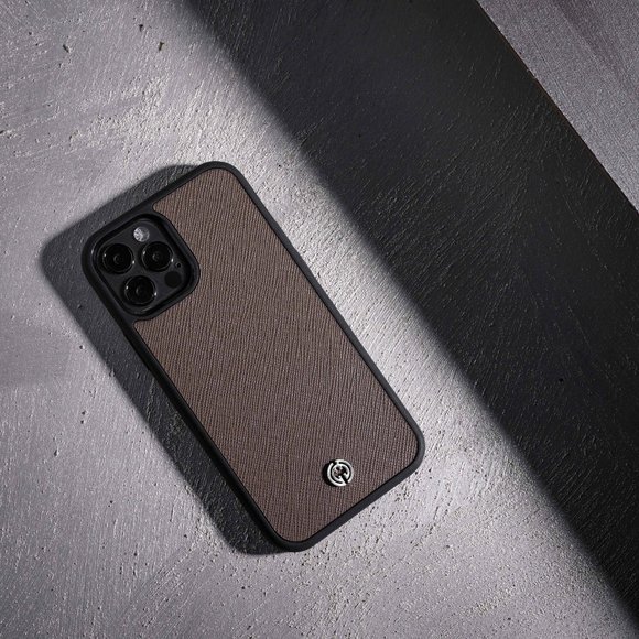 Leather iPhone 13, 13 Pro, 13 Pro Max Custom Genuine Italian Leather Phone Case - Picture 2 of 4